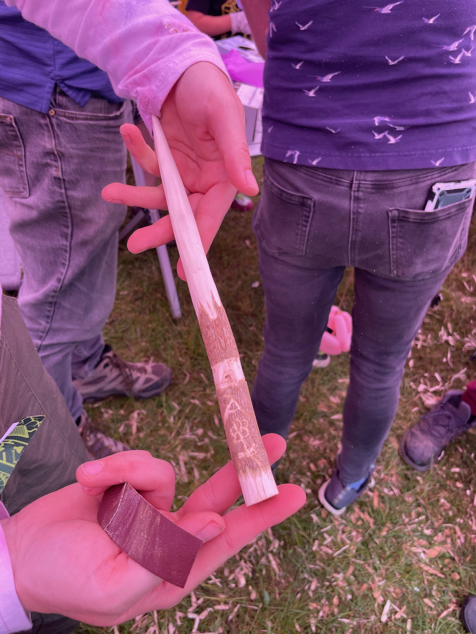 Workshop activity at the Treedesic Village